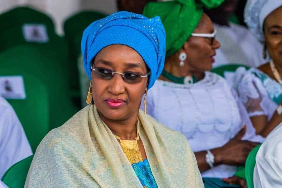 Minister of Humanitarian Affairs, Disaster Management and Social Development, Sadiya Farouq. Minister of Humanitarian Affairs, Disaster Management and Social Development, Sadiya Farouq.