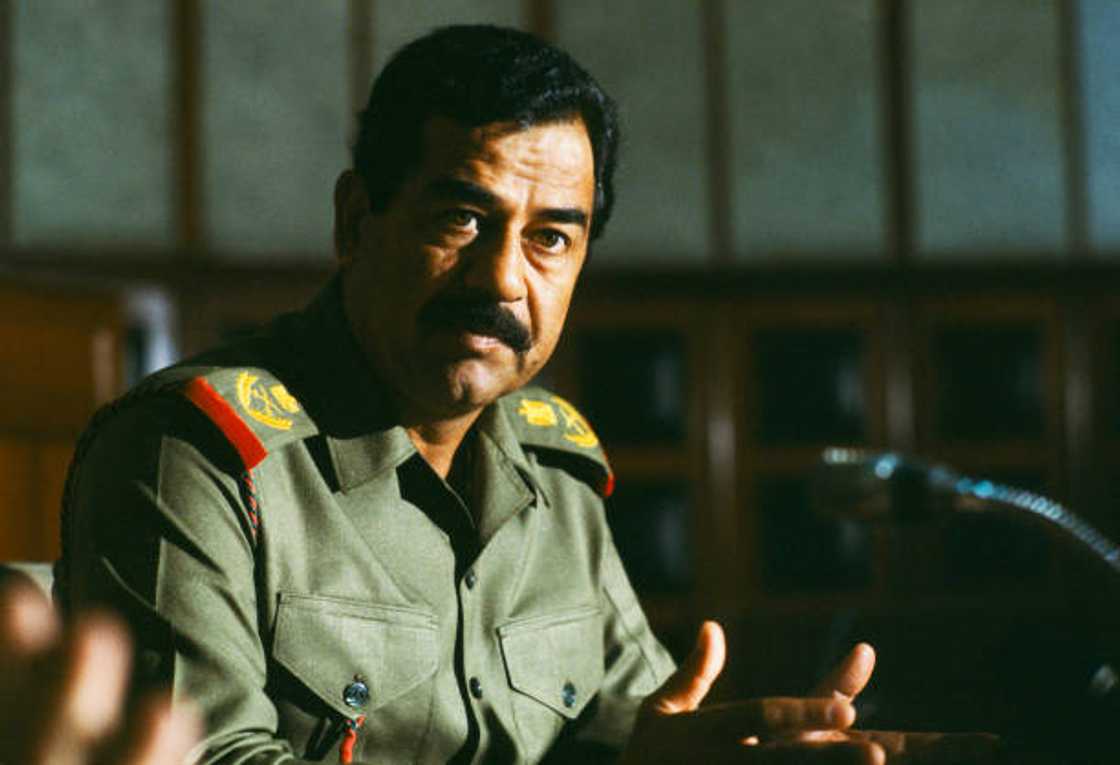 Shugaba Saddam Hussein na Iraq Shugaba Saddam Hussein na Iraq