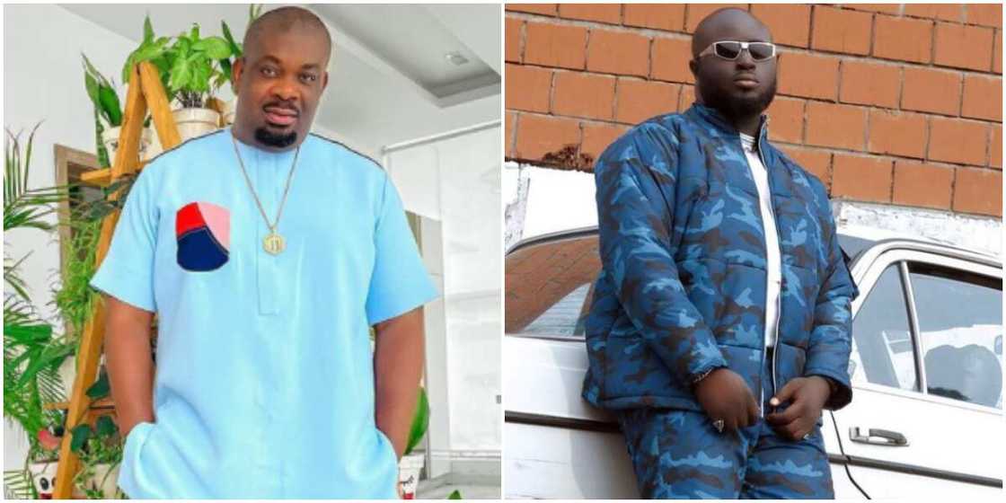 Don Jazzy and Ajimovoix Don Jazzy and Ajimovoix