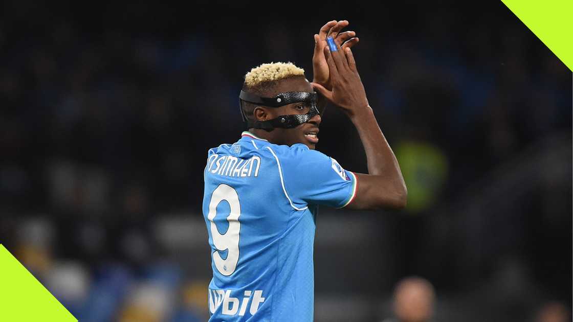 Victor Osimhen in action for Napoli