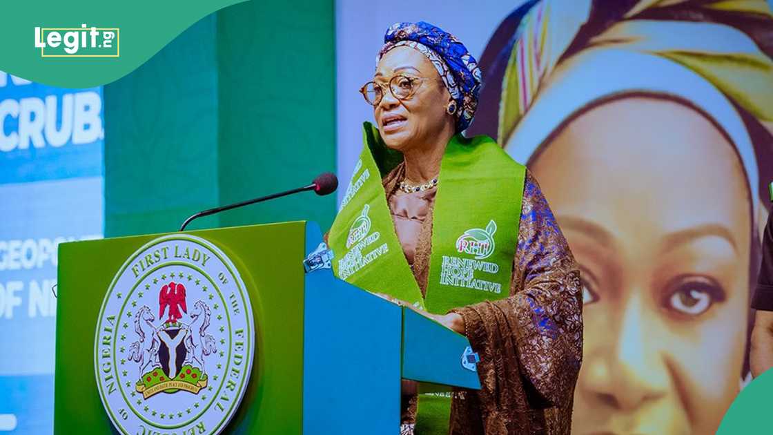 Remi Tinubu's visit to Delta state sparks fresh controversy Remi Tinubu's visit to Delta state sparks fresh controversy