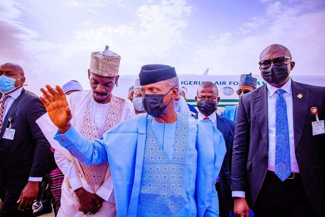 Hotunan Osinbajo yayin da ya halarci Hawan Daba na masarautar Kano