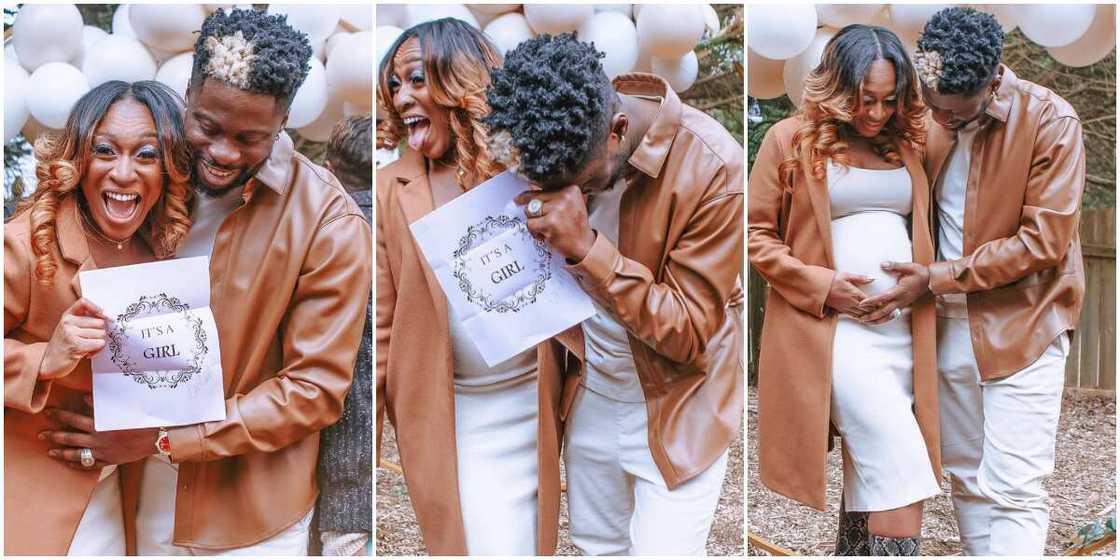 Davido’s DJ, ECool, and His Partner Joyce Throw a Beautiful Baby Shower as They Expect First Child Together