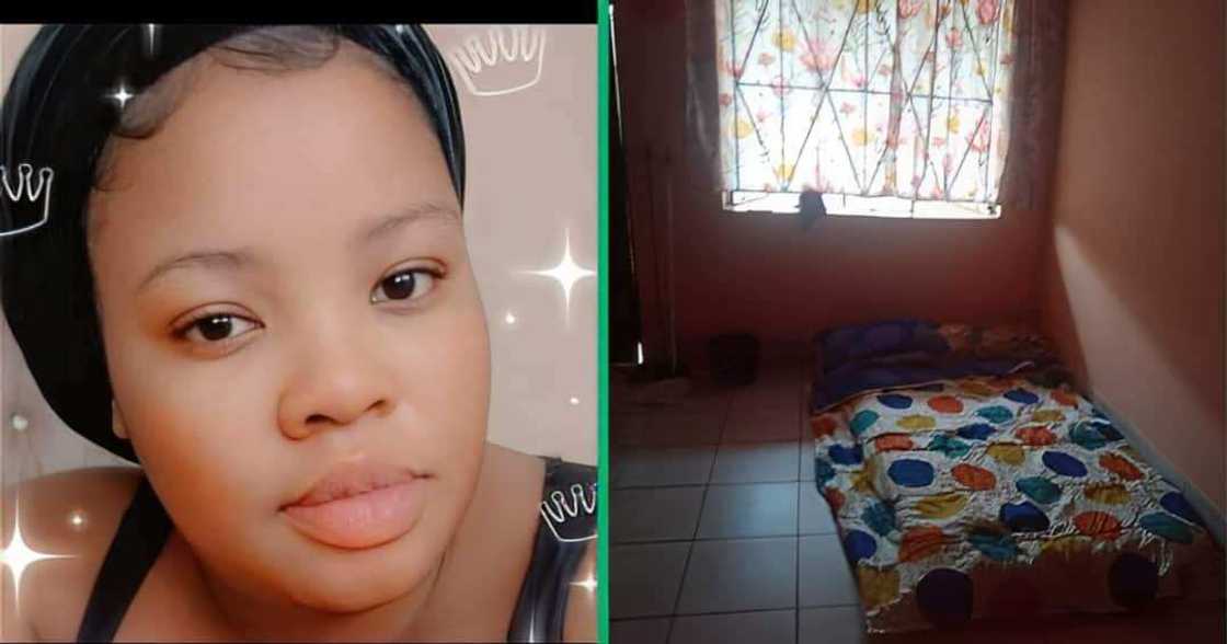 A took to Facebook to showcase her humble home. A took to Facebook to showcase her humble home.