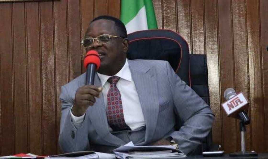 Gwamna Dave Umahi na jihar Ebonyi Gwamna Dave Umahi na jihar Ebonyi