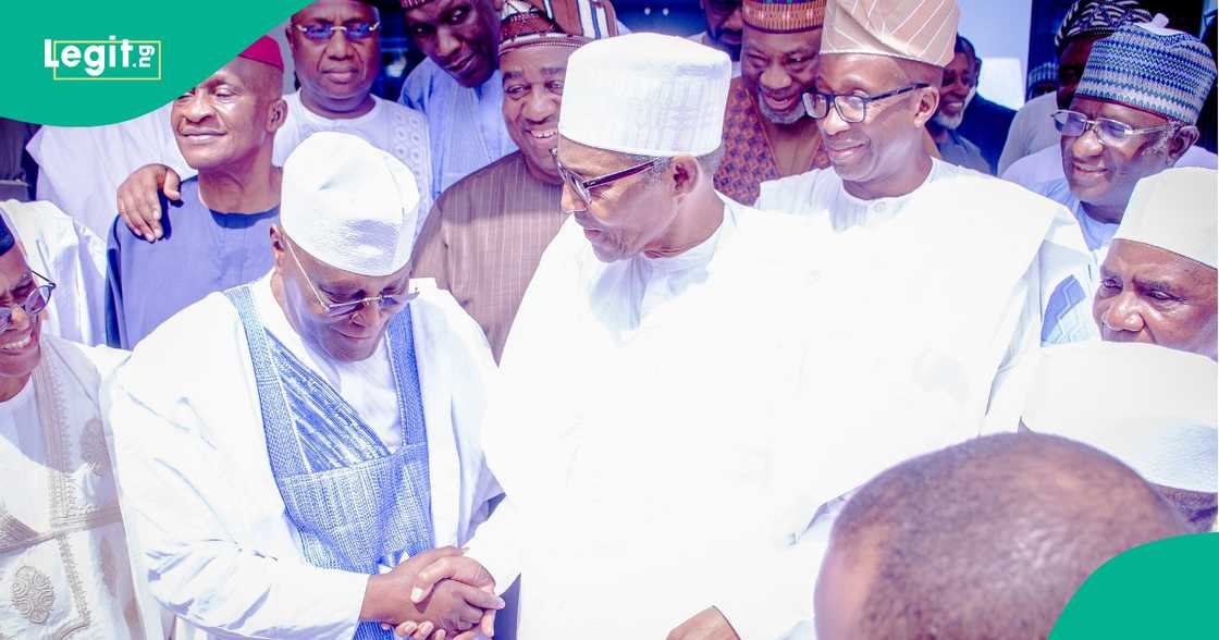 Atiku da Buhari. Atiku da Buhari.