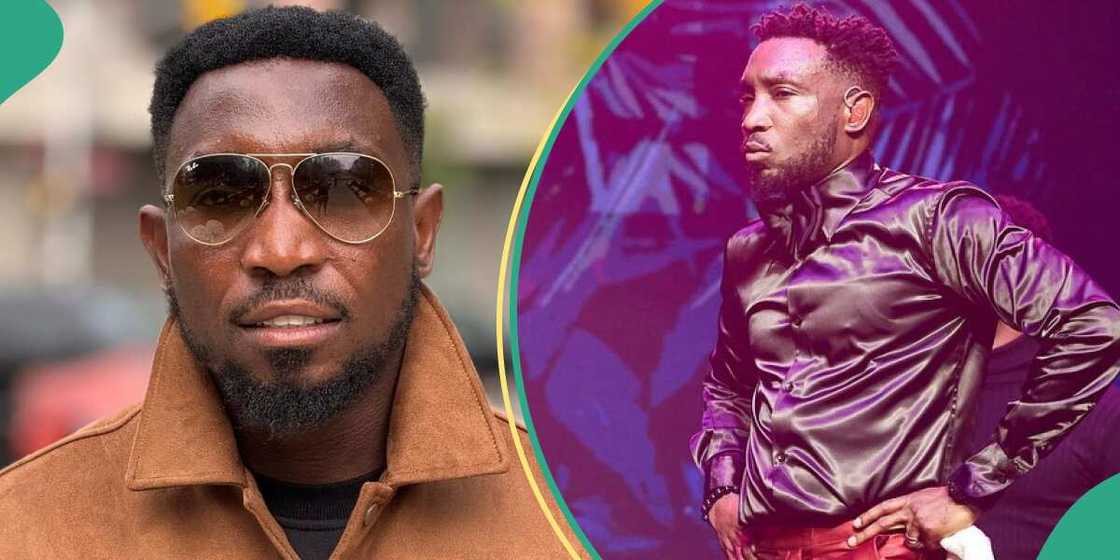 Timi Dakolo says his parents abandoned him with his grandmother. Timi Dakolo says his parents abandoned him with his grandmother.