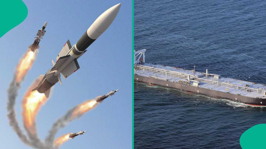 The US has struck three Iran-linked tankers after Tehran targeted American warships.