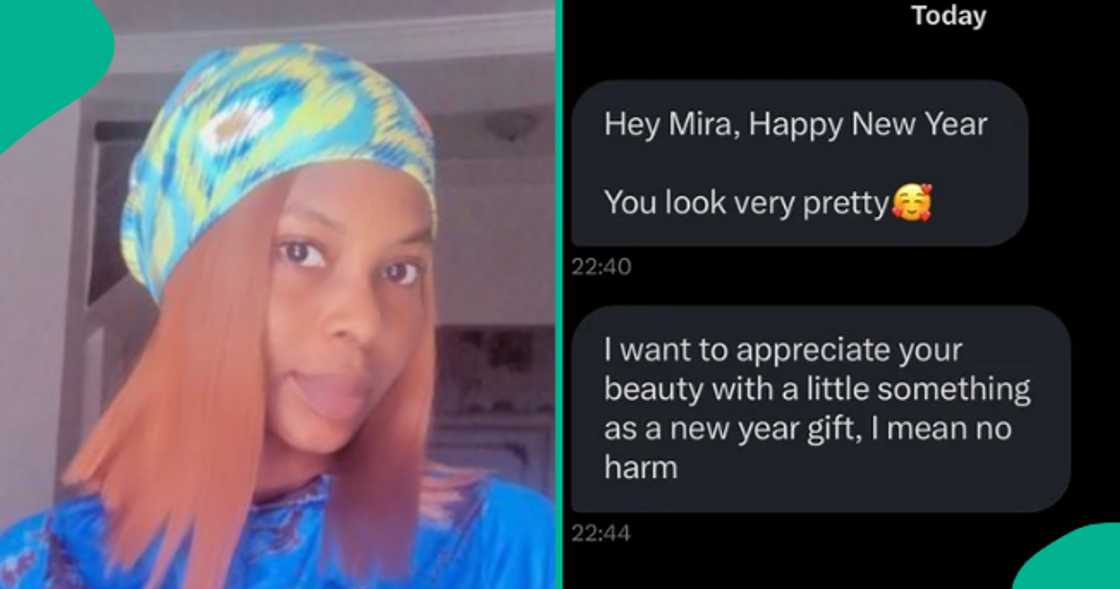 Lady gets N600k from a Nigerian man for being beautiful.