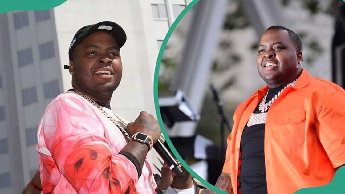 SeanRapper Sean Kingston at the Tropicana Las Vegas in Las Vegas, Nevada (L) and Bayfront Park in Miami, Florida (R) Kingston