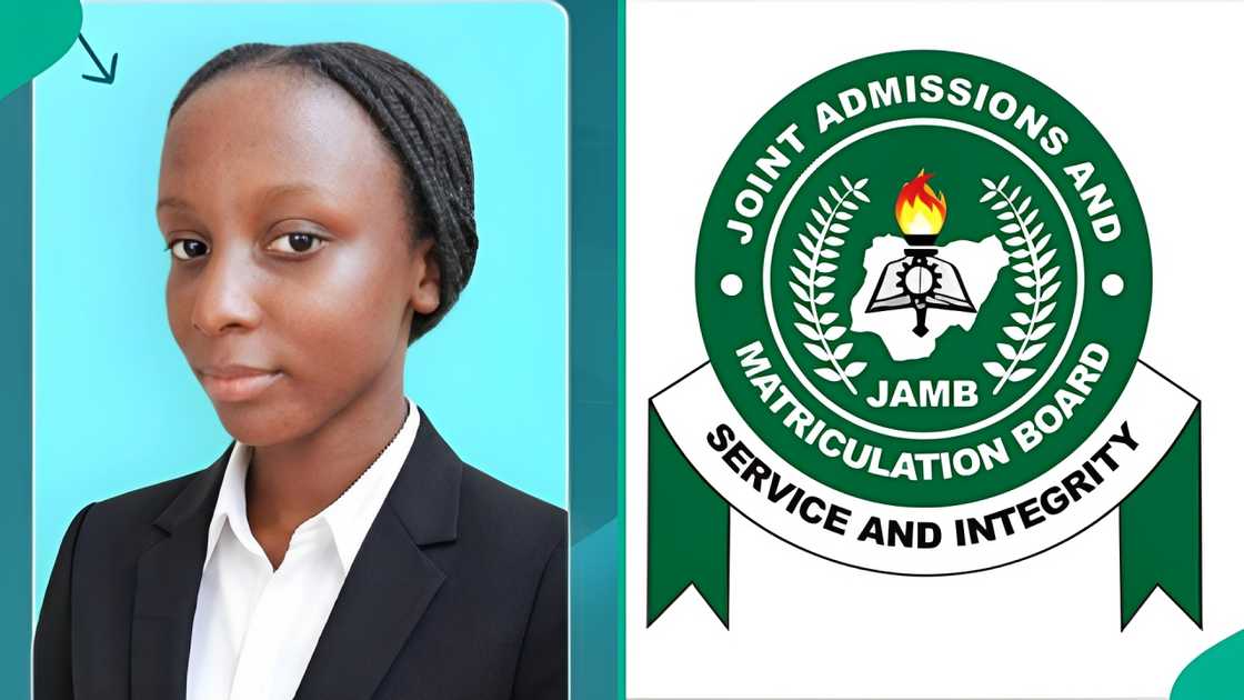 A girl is celebrated over her outstanding UTME 2026 result