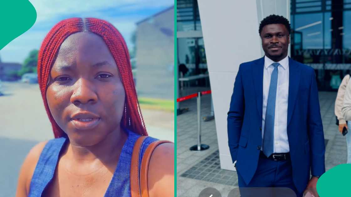 Nigerian lady praises her brother who supported her.