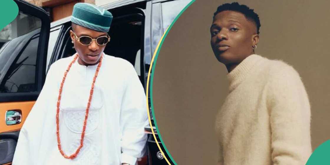 Man claims Wizkid uses money to buy people's glory. Man claims Wizkid uses money to buy people's glory.
