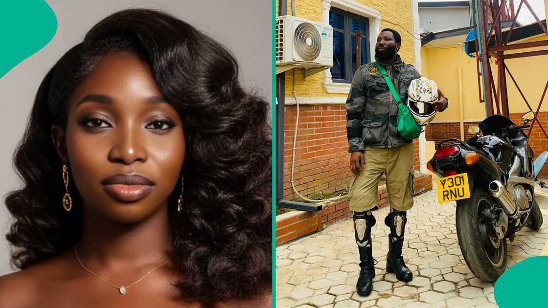 Lady shares an emotional post about the late biker Onifoto. Lady shares an emotional post about the late biker Onifoto.