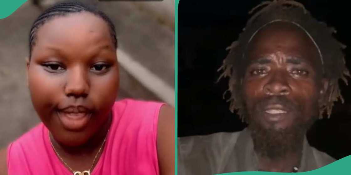 Video emerges as madman searches for Nigerian lady who gives him money, many react Video emerges as madman searches for Nigerian lady who gives him money, many react