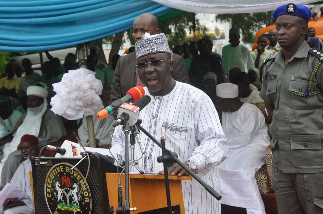 Senator Tanko Al-Makura, Bola Tinubu Senator Tanko Al-Makura, Bola Tinubu