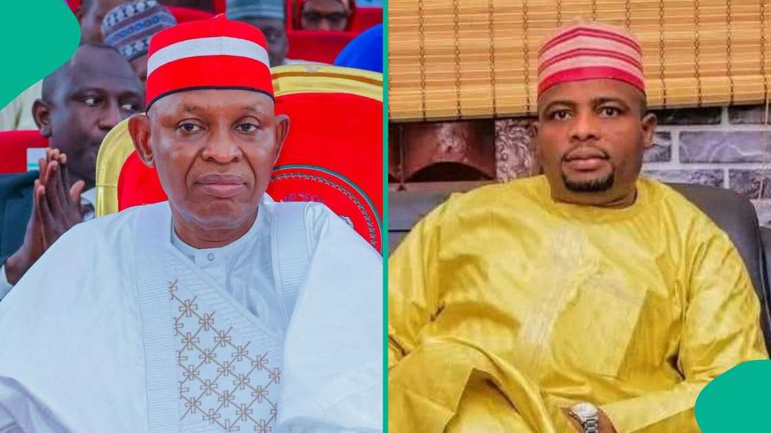 Gwamna Abba Kabir Yusuf da Abubakar Umar Sharada Gwamna Abba Kabir Yusuf da Abubakar Umar Sharada