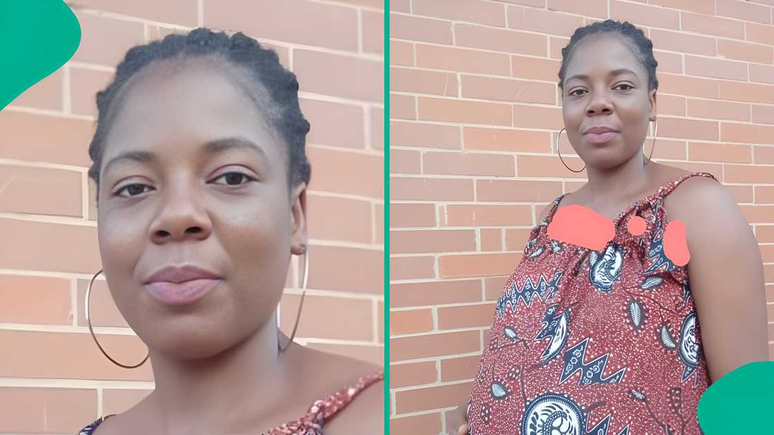 Nigerian lady celebrates welcoming her first child after 10 years.