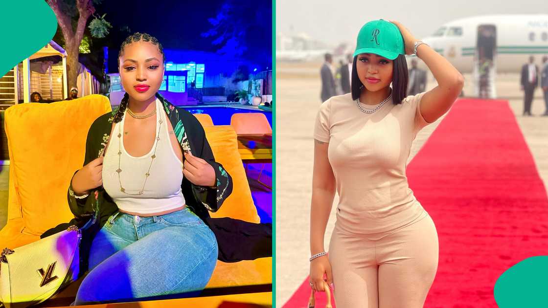Regina Daniels rock fancy outfits Regina Daniels rock fancy outfits