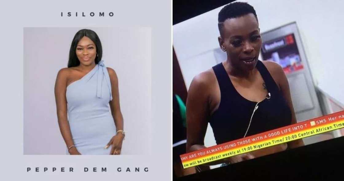 BBNaija 2019: Isilomo trends after she was spotted without her makeup and wig BBNaija 2019: Isilomo trends after she was spotted without her makeup and wig