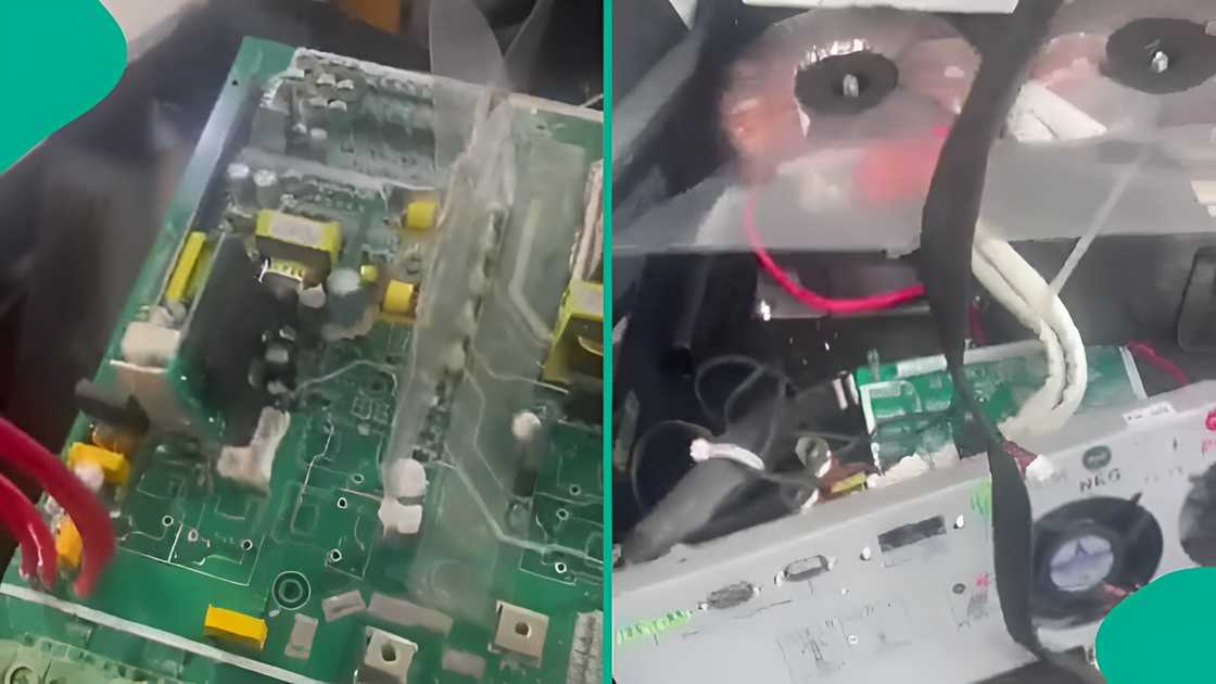 Man reveals mistake that caused brand new 12kVA inverter to get burnt hours after use