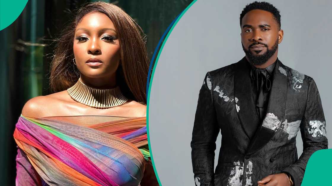 Uzor Arukwe explains scene with Osas ighodaro Uzor Arukwe explains scene with Osas ighodaro