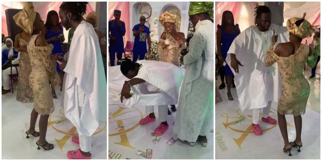Crocs fashion/white agbada/Nigeria weddings Crocs fashion/white agbada/Nigeria weddings