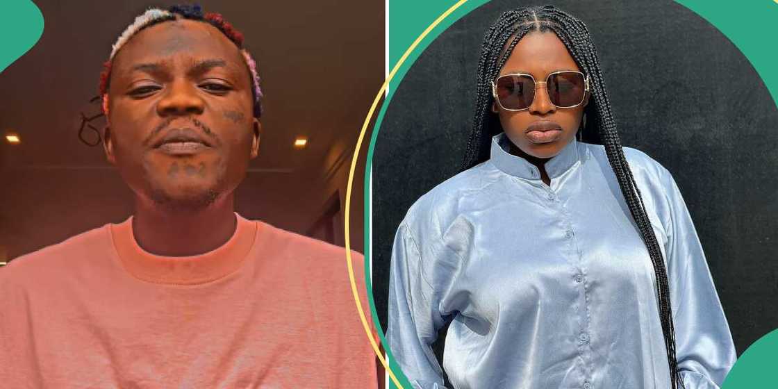 Portable slams his baby mama Ashabi Simple for not coming to the police station after his recent arrest. Portable slams his baby mama Ashabi Simple for not coming to the police station after his recent arrest.