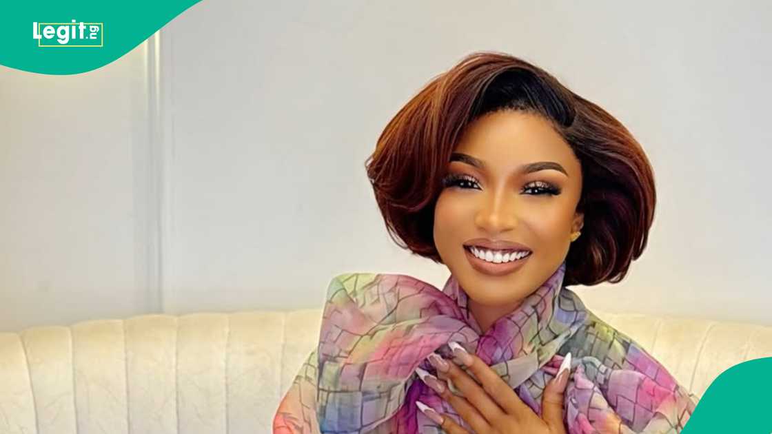 Tonto Dikeh shares post with Olakunle Churchill's daughter