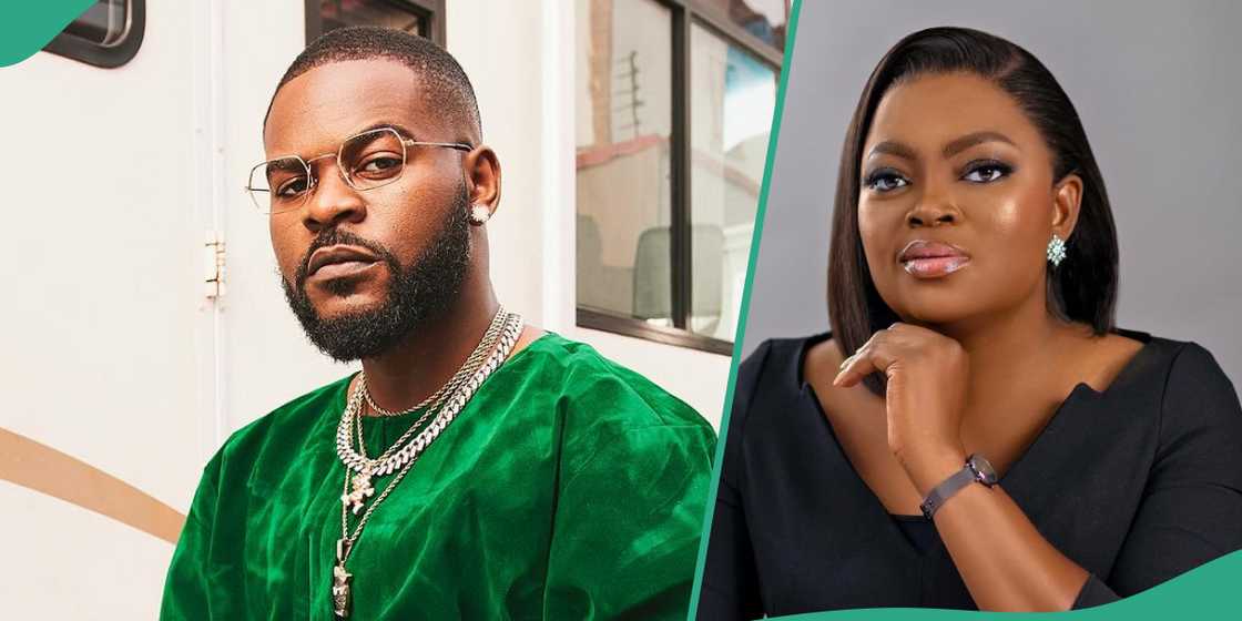 Falz shares experience working with Funke Akindele.