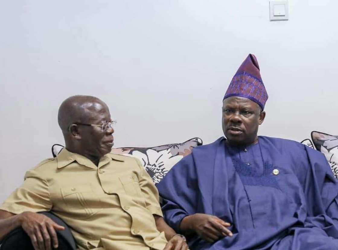 2019: Gwamna Amosun ya ba mutane hakuri su zabi Shugaba Buhari 2019: Gwamna Amosun ya ba mutane hakuri su zabi Shugaba Buhari