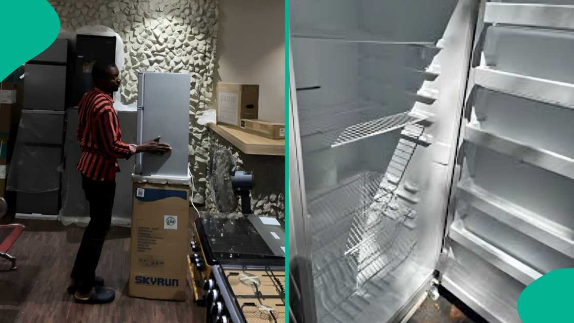 A Nigerian man has shared the price he bought a N200k freezer after his father followed him