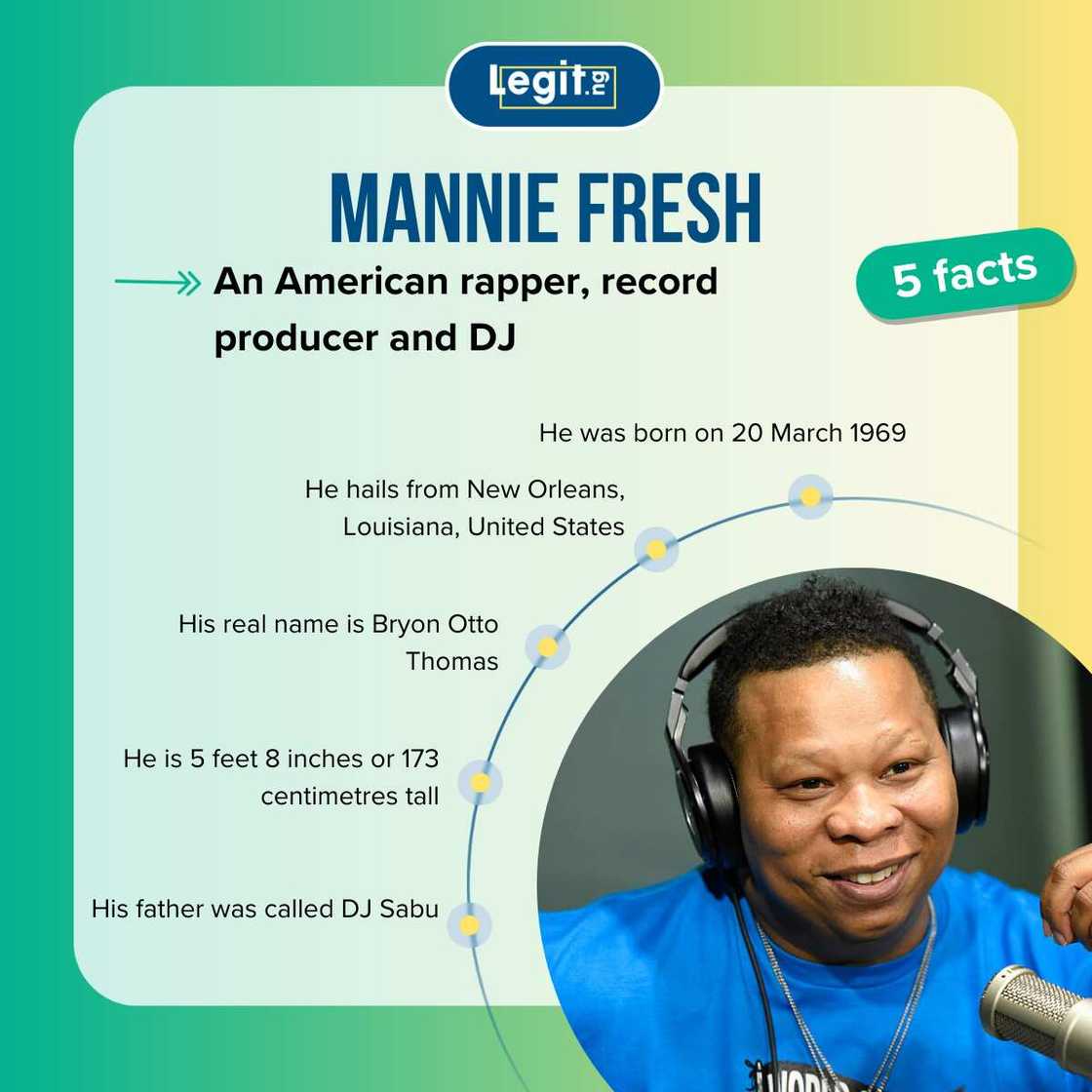 Facts about Mannie Fresh Facts about Mannie Fresh