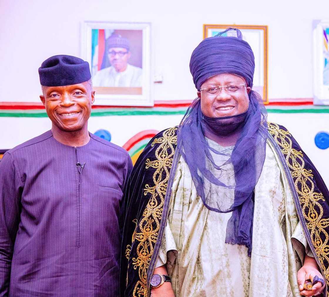 Emir of Bauchi and Osinbajo Emir of Bauchi and Osinbajo