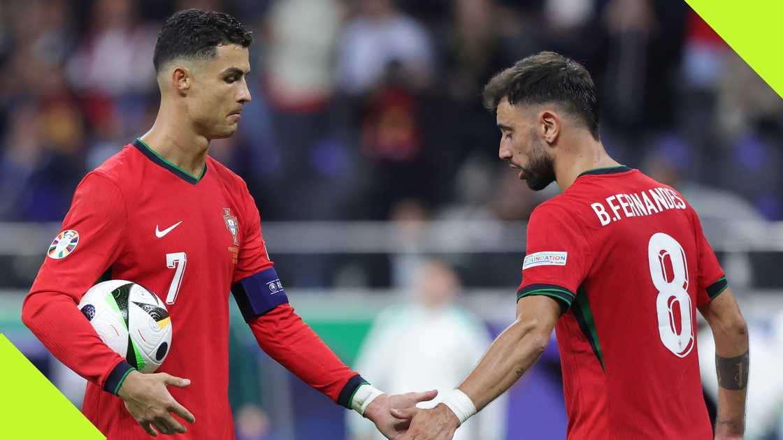 Bruno Fernandes has shed light on Cristiano Ronaldo's other talent other than football in a candid interview. Photo by Ralf Ibing - firo sportphoto.