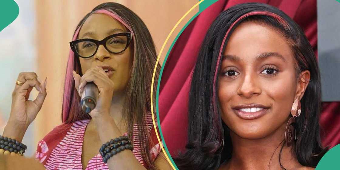 Cuppy gives insight into her foundation. Cuppy gives insight into her foundation.