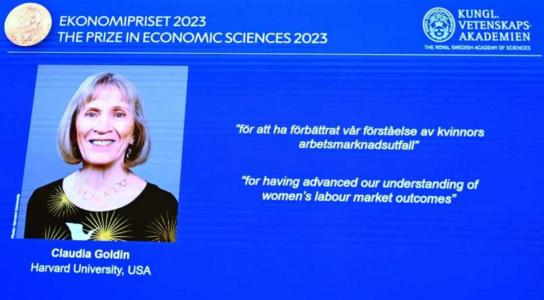 American economist Claudia Goldin was named the winner of the 2023 Nobel economics prize 'for having advanced our understanding of women's labour market outcomes' American economist Claudia Goldin was named the winner of the 2023 Nobel economics prize 'for having advanced our understanding of women's labour market outcomes'