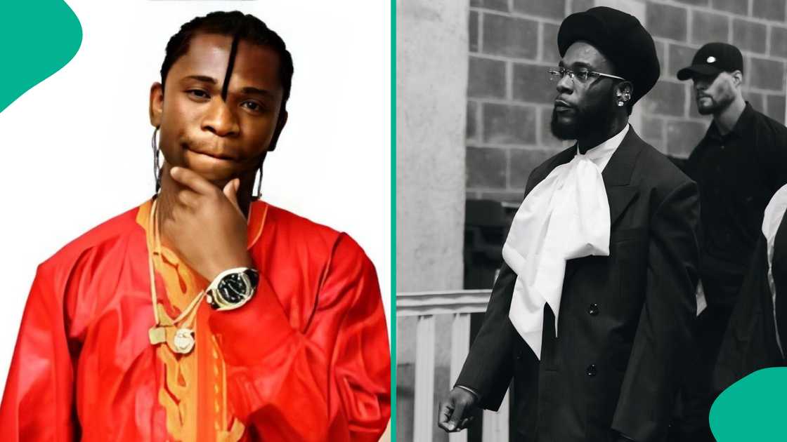 Speed Darlington warns Burna Boy.