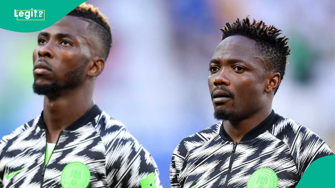 Kelechi Iheanacho, Ahmed Musa, Super Eagles, Iceland, Volgograd Arena, Russia, 2018 World Cup. Kelechi Iheanacho, Ahmed Musa, Super Eagles, Iceland, Volgograd Arena, Russia, 2018 World Cup.