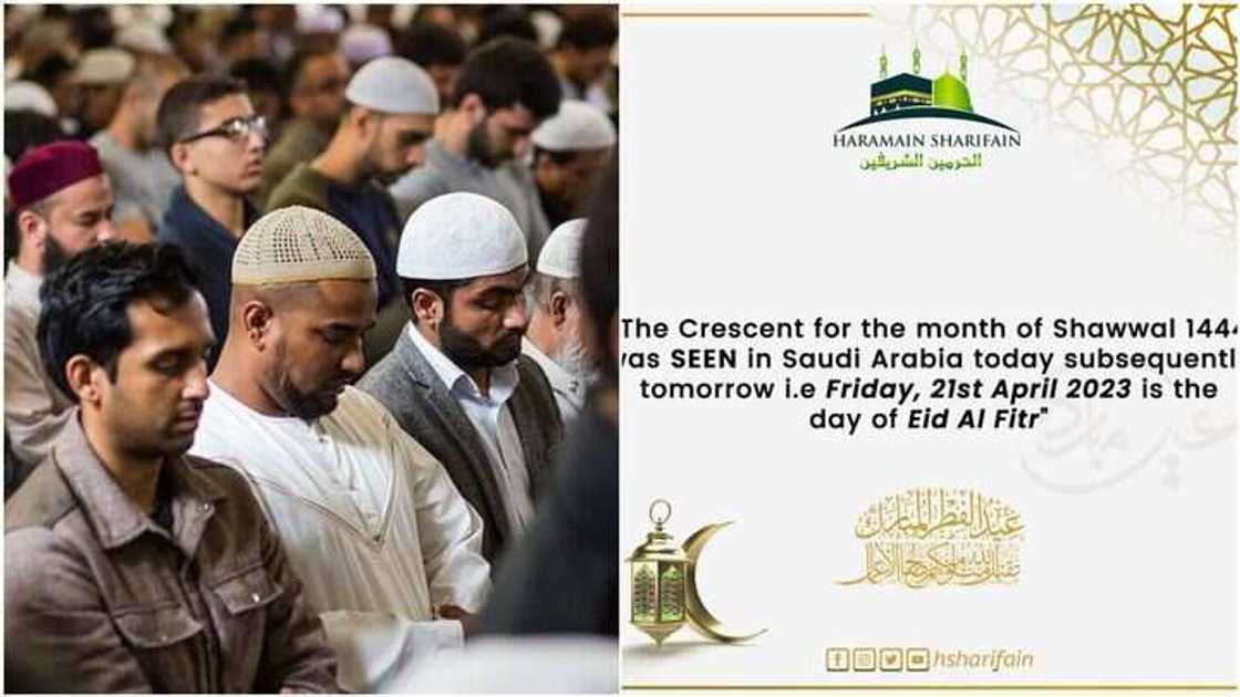 Ramadan, the Shawwal Crescent Moon, Eid-el-Fitr