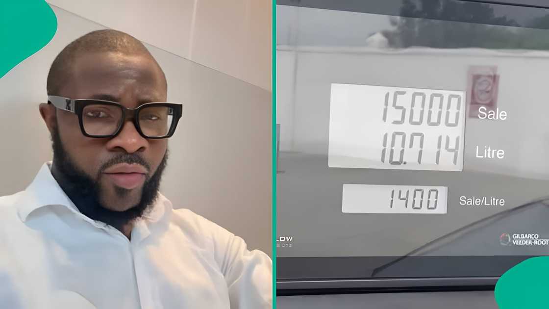 Nigerian man visits filling station, sparks online reactions with fuel price video
