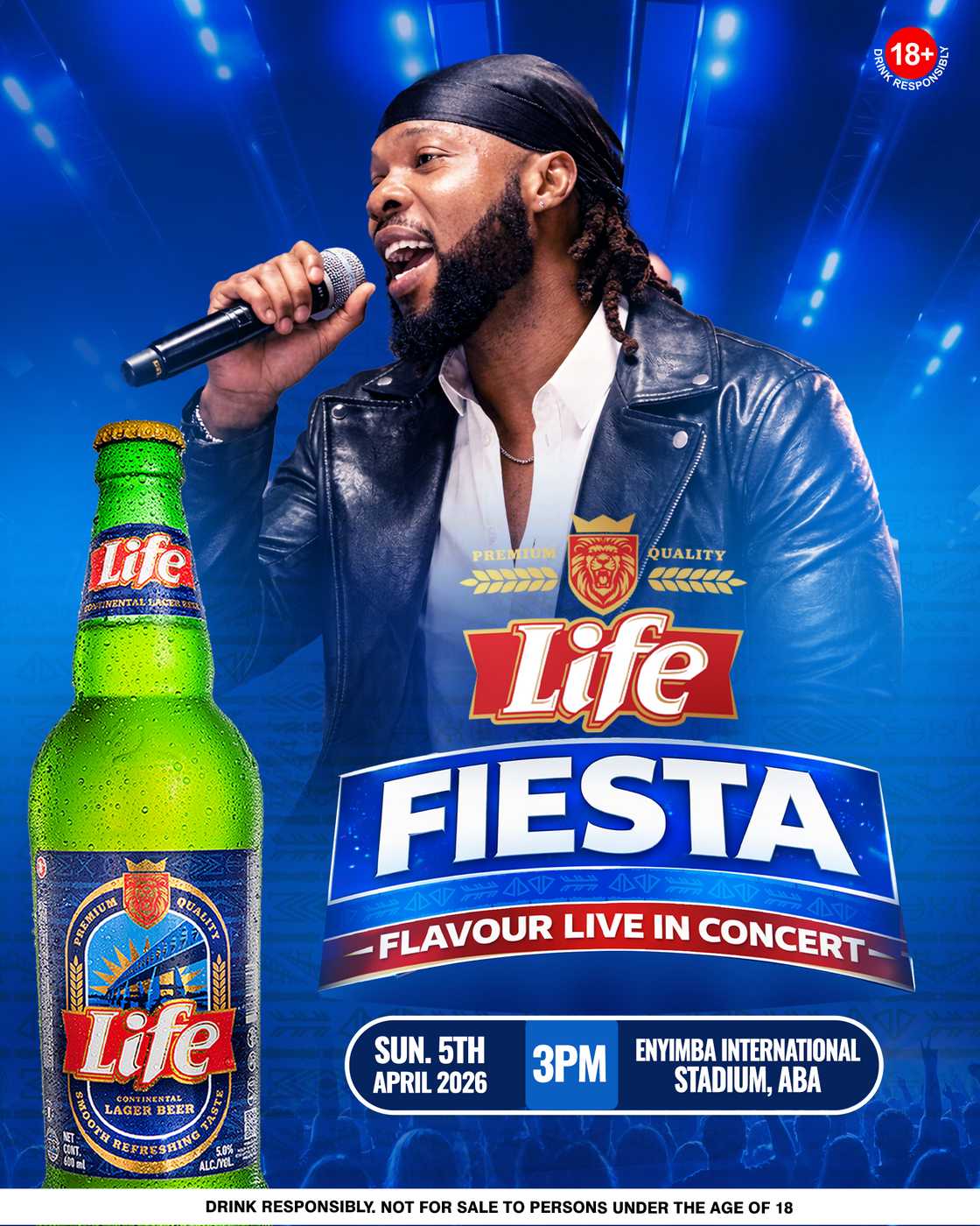 Life Lager Is Bringing Flavour Live In Concert to Aba and Turning It Into a Big Fiesta
