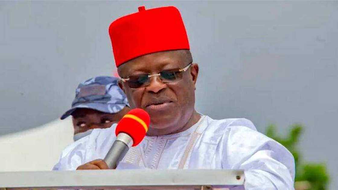 Gwamna Dave Umahi. Gwamna Dave Umahi.