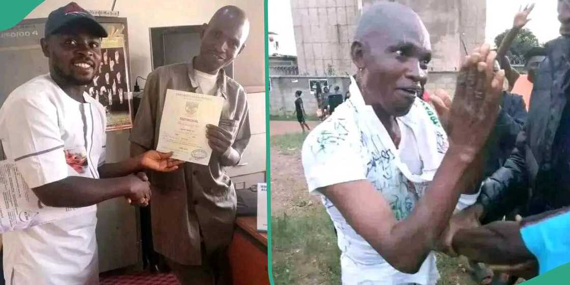 Jubilation as UNIJOS oldest student graduates after 18 years, photos go viral Jubilation as UNIJOS oldest student graduates after 18 years, photos go viral