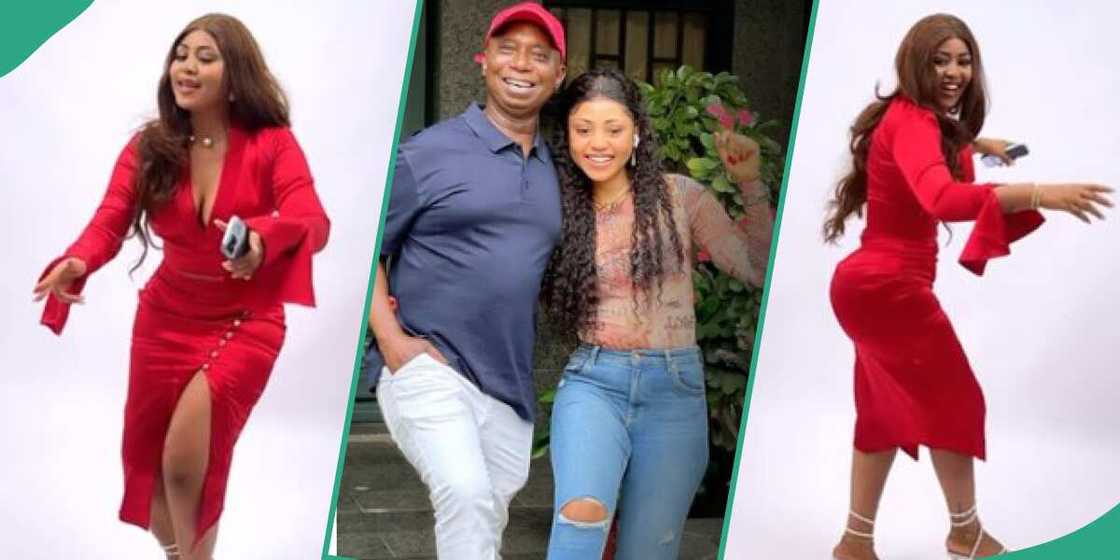 Photos Regina Daniels and Ned Nwoko