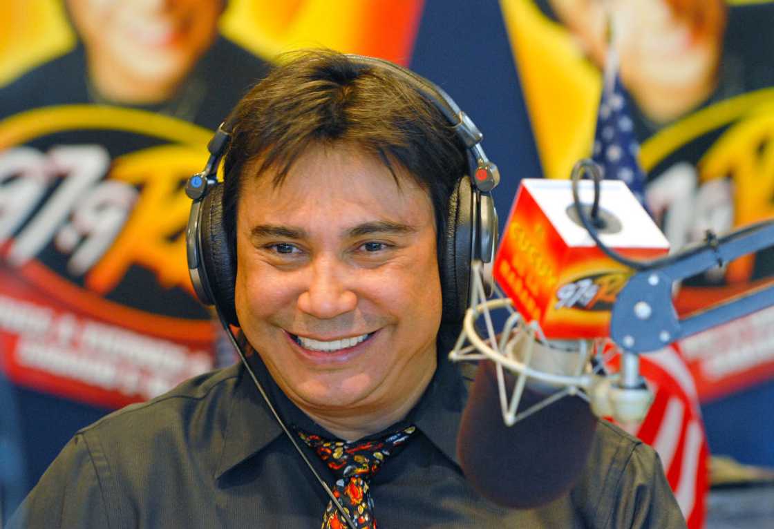 Radio personality Renan Almendarez Coello in studio hosting Radio personality Renan Almendarez Coello in studio hosting