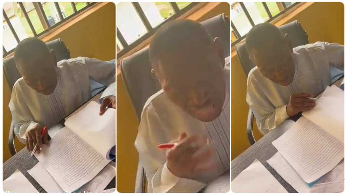 Photo of a Nigerian lecturer Photo of a Nigerian lecturer