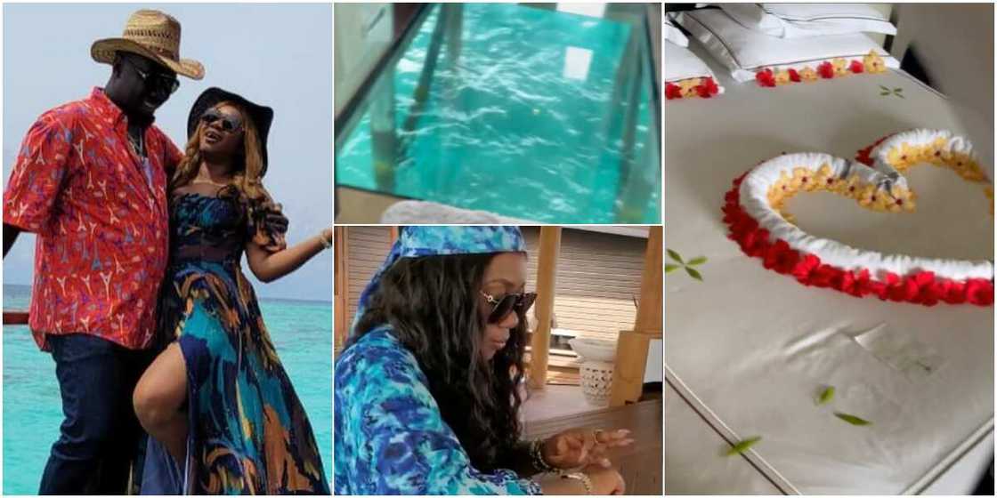 Obi Cubana and his wife Obi Cubana and his wife