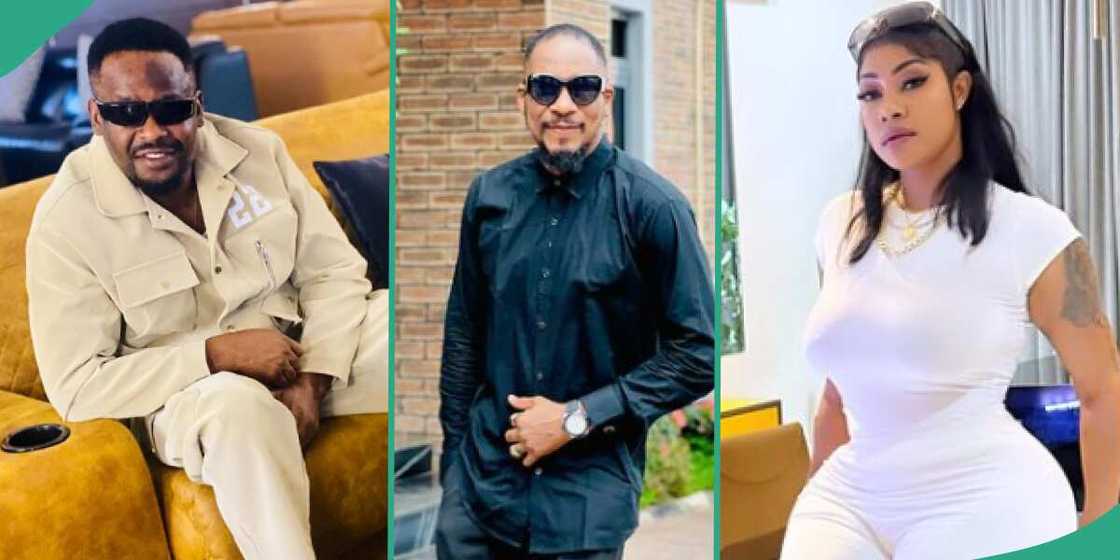 Jnr Pope: Zubby Michael throws shade amid Angela Okorie drama.