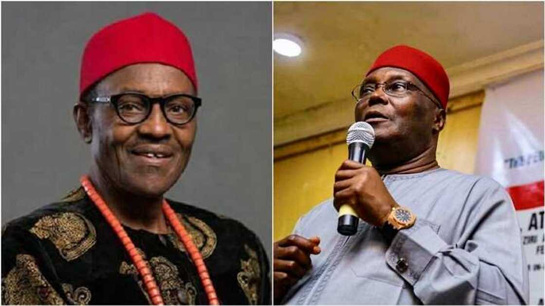 'Kiyasi: Sakamakon zaben 2019 cikin wasu jihohin Najeriya tsakanin Buhari da Atiku 'Kiyasi: Sakamakon zaben 2019 cikin wasu jihohin Najeriya tsakanin Buhari da Atiku